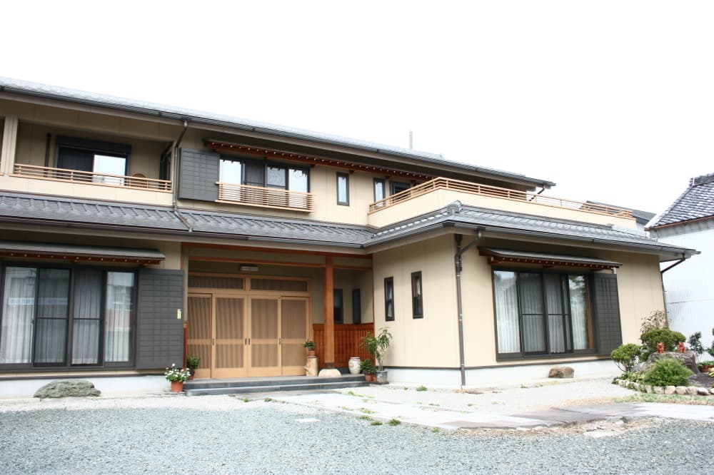 純和風の家 外観
